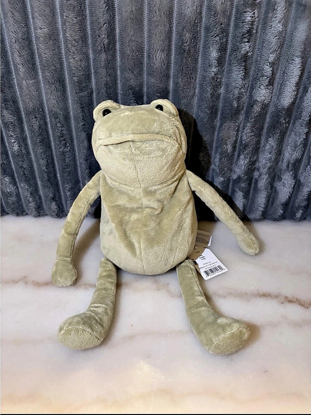 Jellycat large Fergus Frog Plush